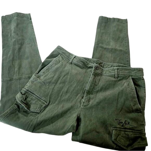 Tony‎ Hawk Men’s Green Straight Leg Pants Size 36x30 - Picture 2 of 7